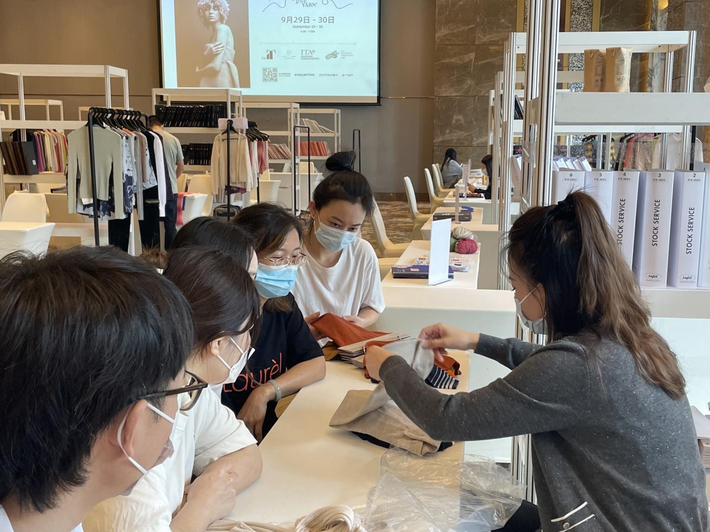 意大利纱线亮相中国:深圳意大利纱线展